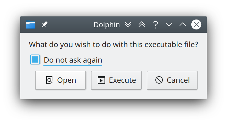 kde5 execute