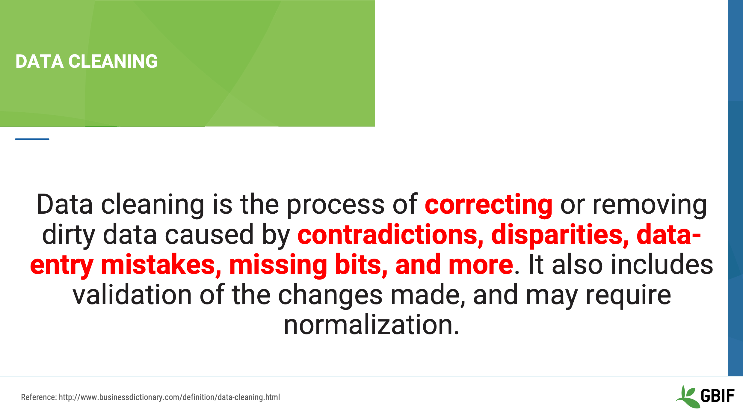 foundations data quality Slide22